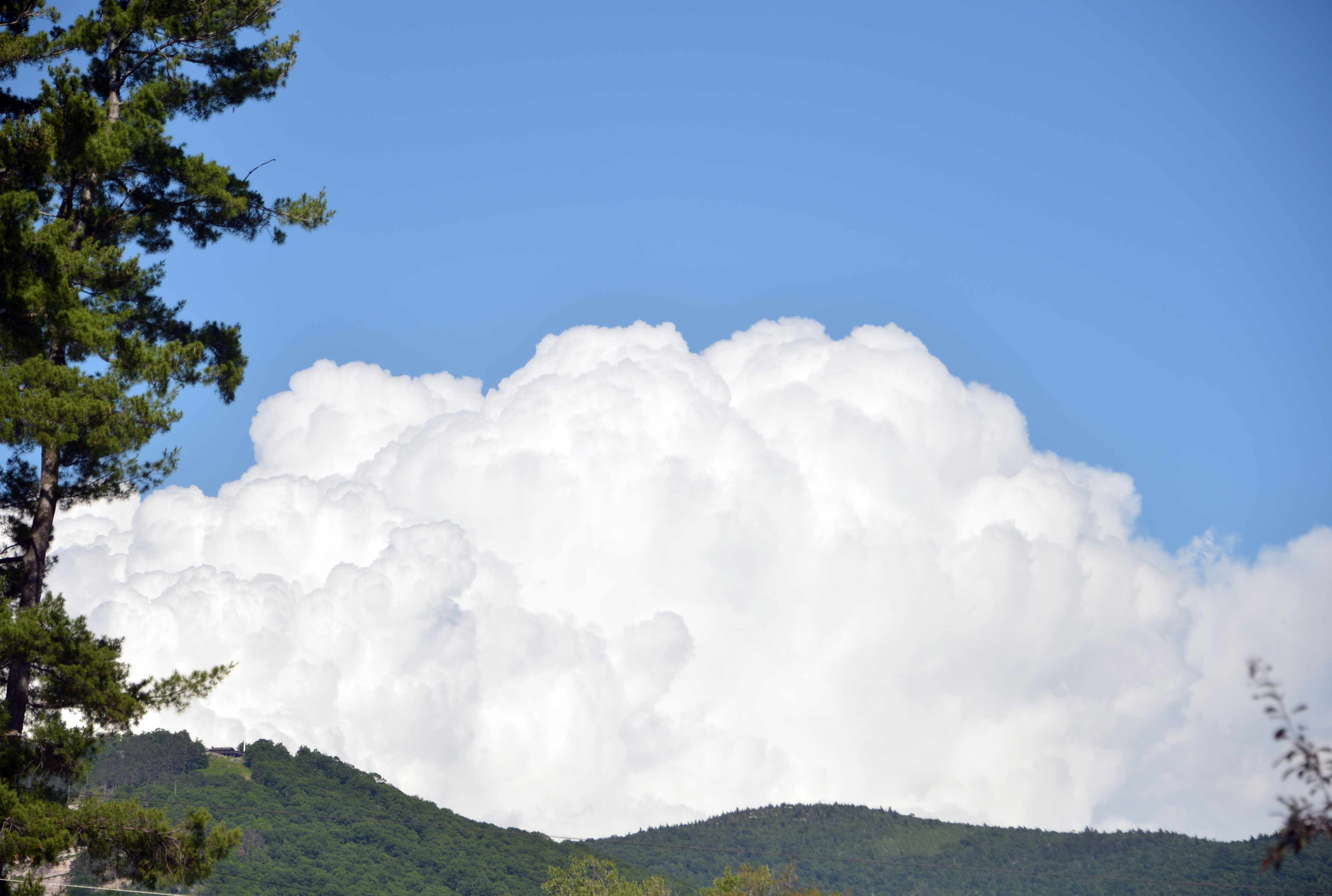 Magnificent Clouds of Mount Washington in Washington DC.