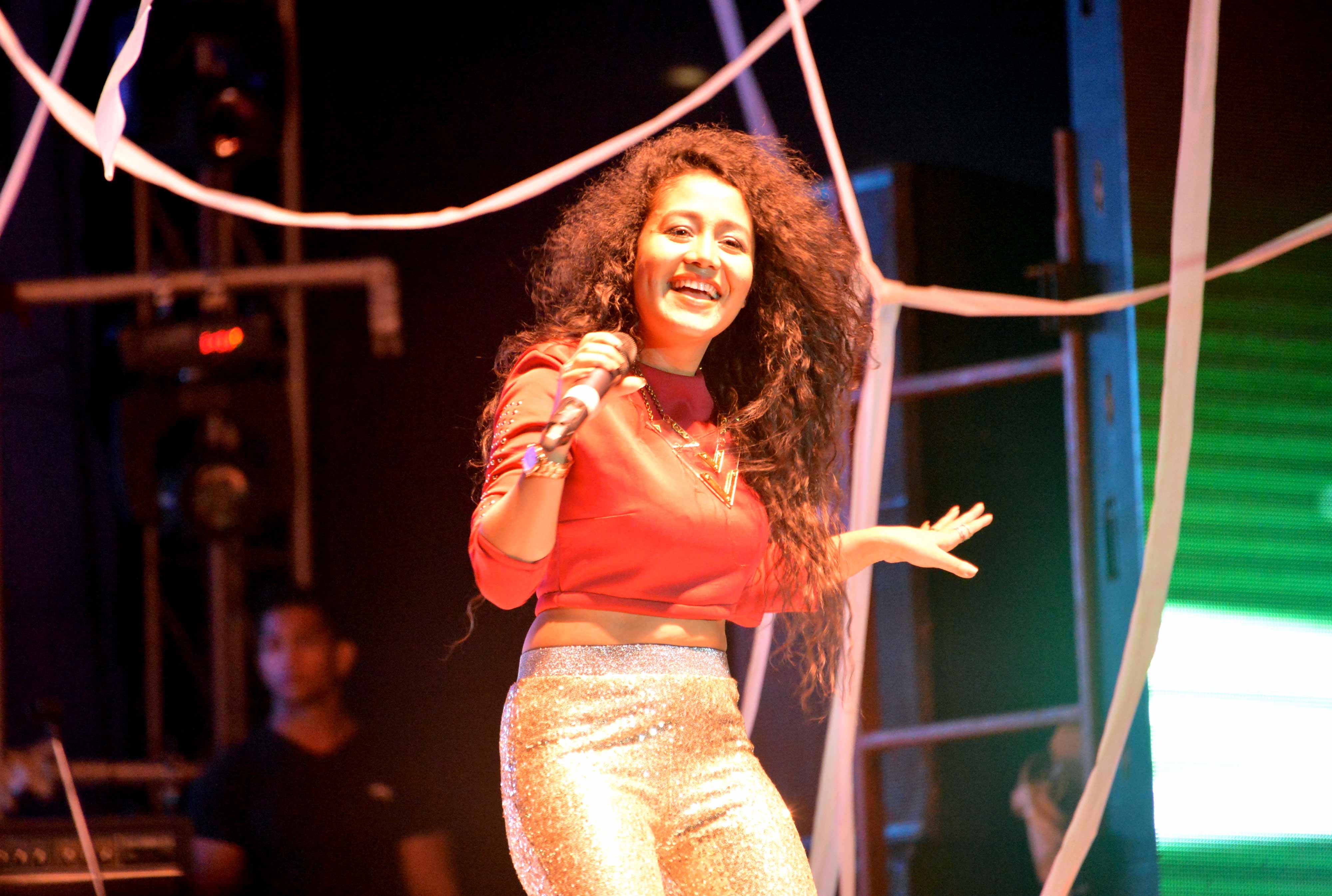 Neha Kakkar in Nagpur.